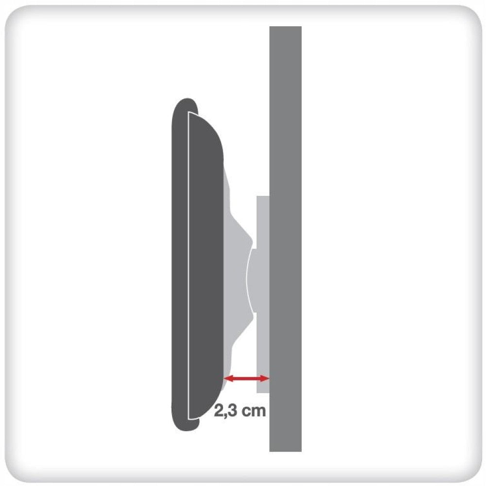 Strong Wall Hanger Holder for TV 32-55” Slim 23 mm Techly EAN (GTIN) 8057685308831