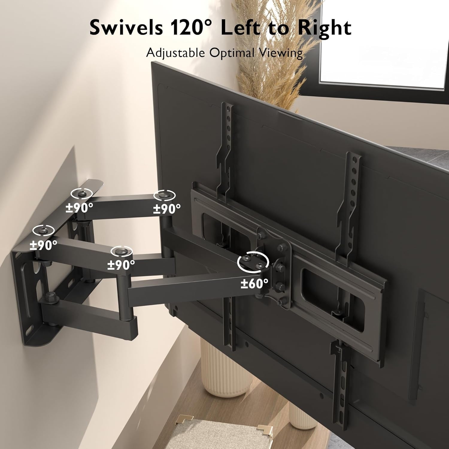 Strong Wall Mount TV Hanger 23-70 Cali Rotating VESA Up to 45kg Manufacturer code MF400EU-v03