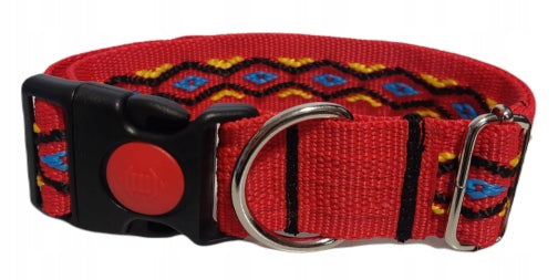 Strong Wide Collar for Big Dog L/XL 4cm Assorted Designs
