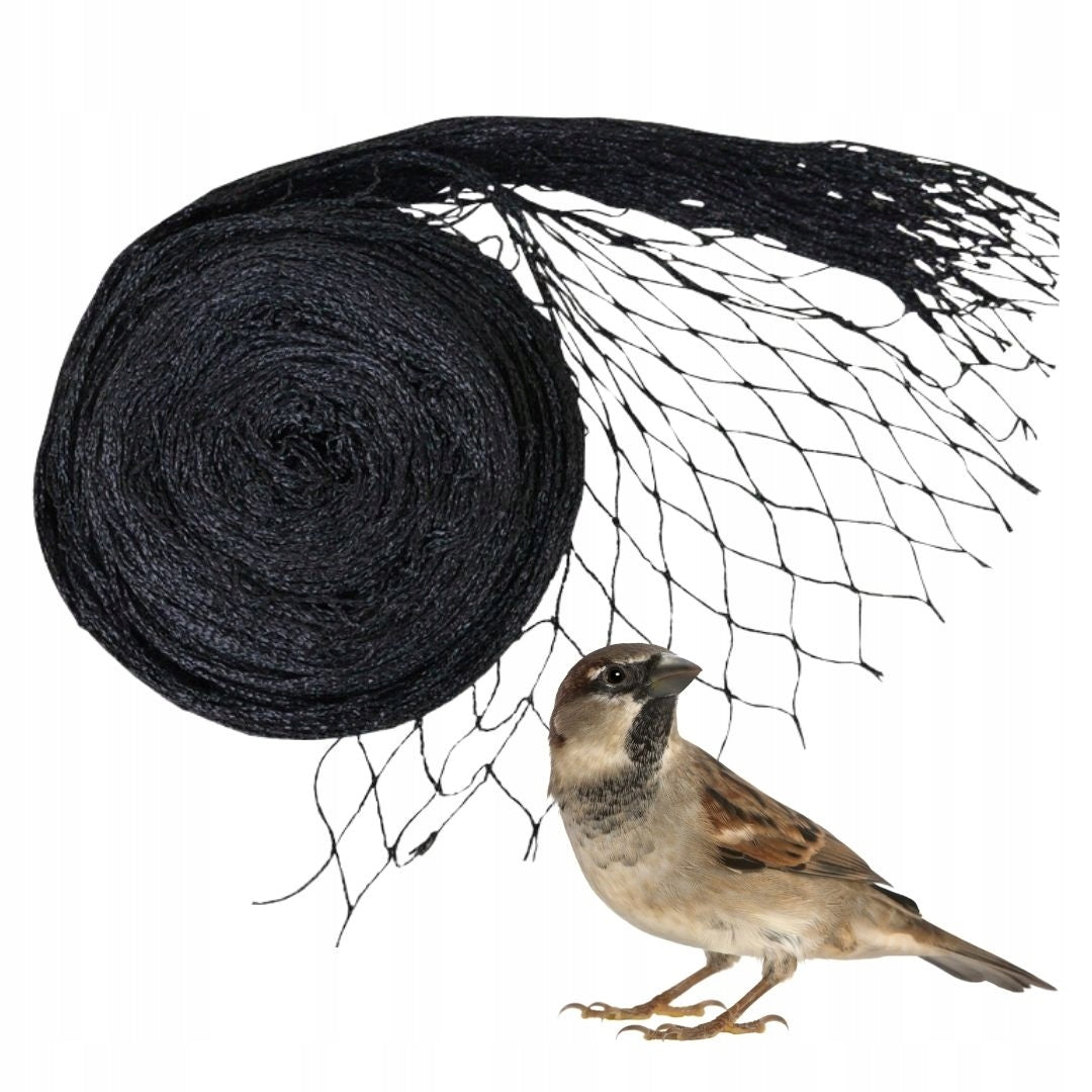 Strong bird net against birds starlings 4x10m