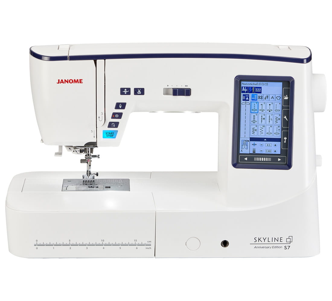 Strong computer sewing machine Janome Skyline S7 AE