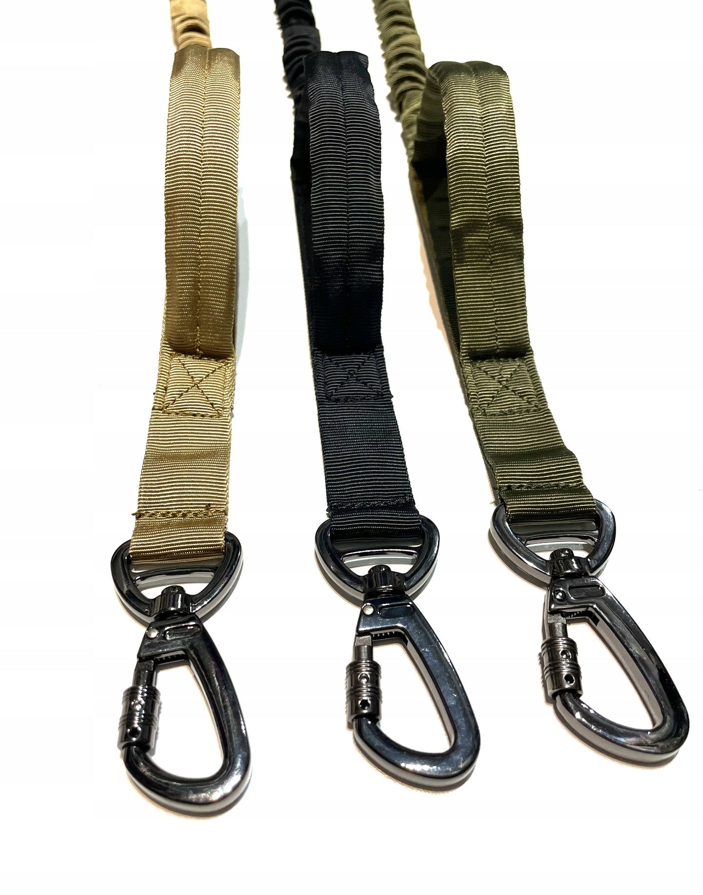 Strong leash with shock absorber for large dogs 1,5 m brown Maximum leash length 1.6 m