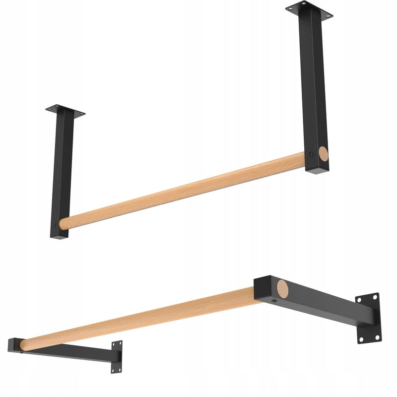 Strong pull-up bar for wall/ceiling ENDORFIT EH-D107 metal-wood