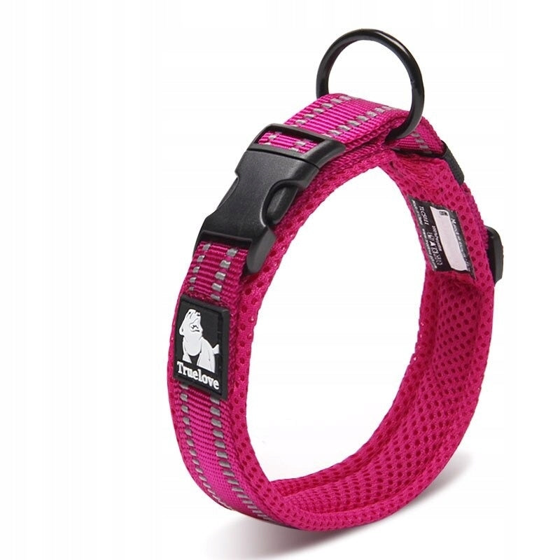 Strong reflective collar Truelove PINK XXS