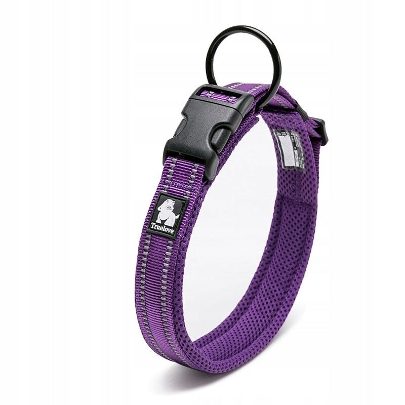 Strong reflective collar Truelove VIOLET XL