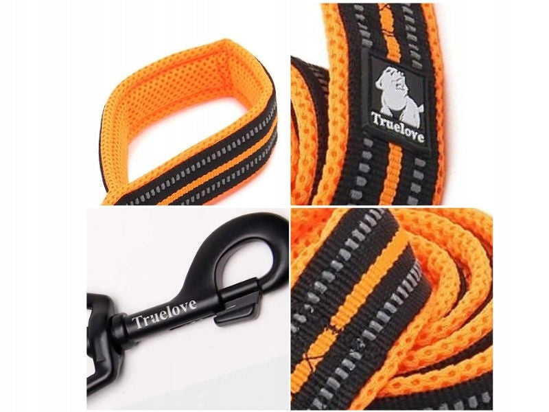 Strong reflective dog leash Truelove 200cm S Packaging status original