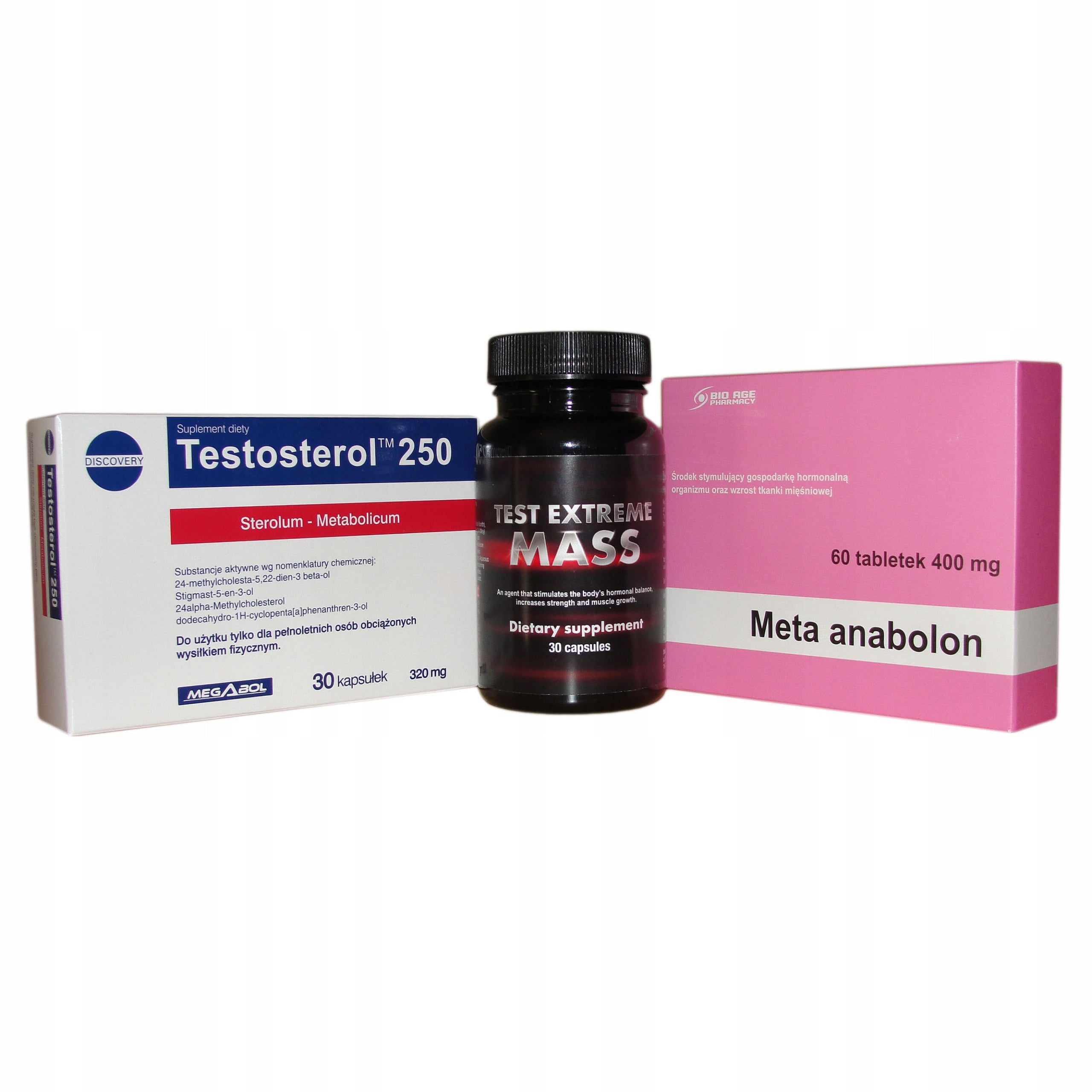 Strong set for muscle mass and strength testosterone