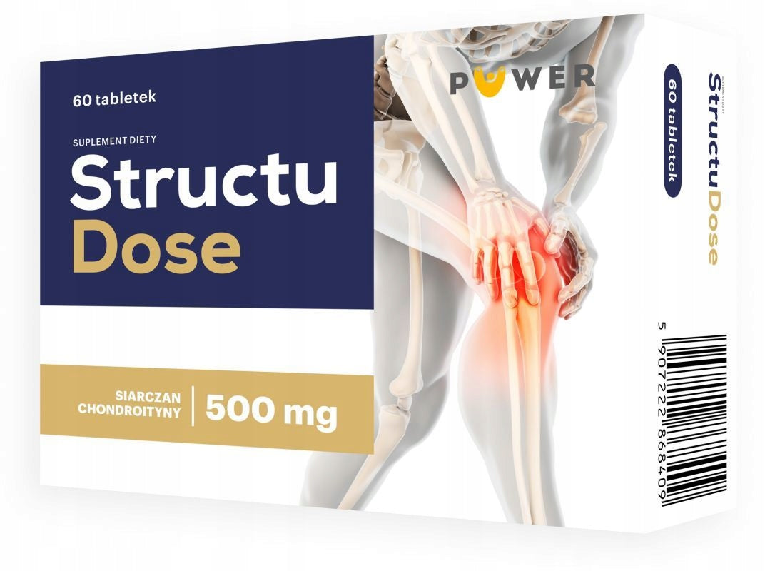 Structudose 60 tablets, chondroitin, for joints , Puwer