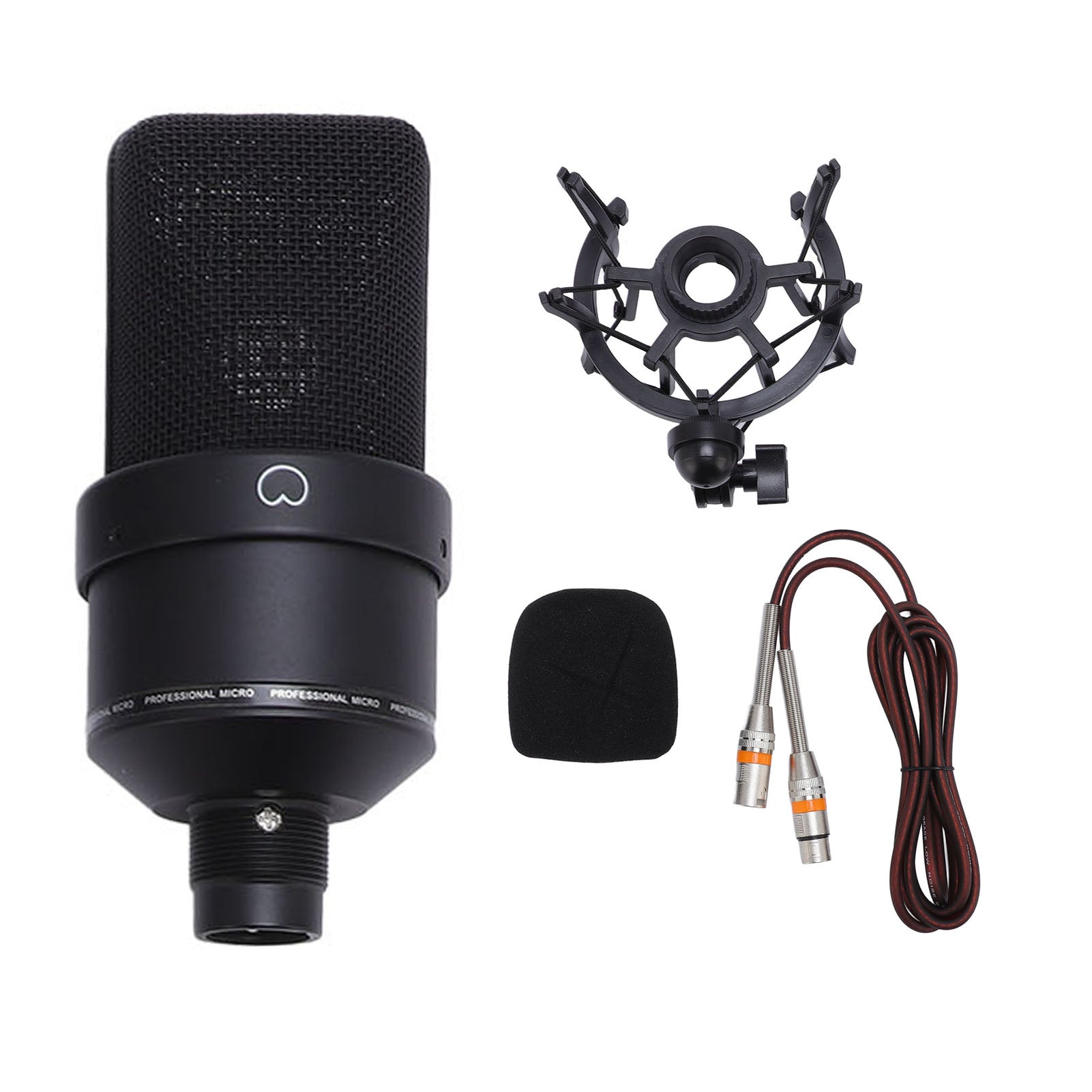 Studio 26 mm Capacitor Microphone Membrane Microphone with GB Impact