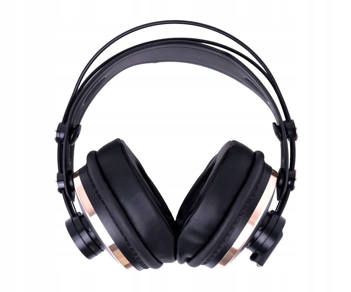 Studio On-Ear Headphones ISK HD9999 MiniJack 3,5 mm/6.3 mm Case Black Manufacturer code HD9999