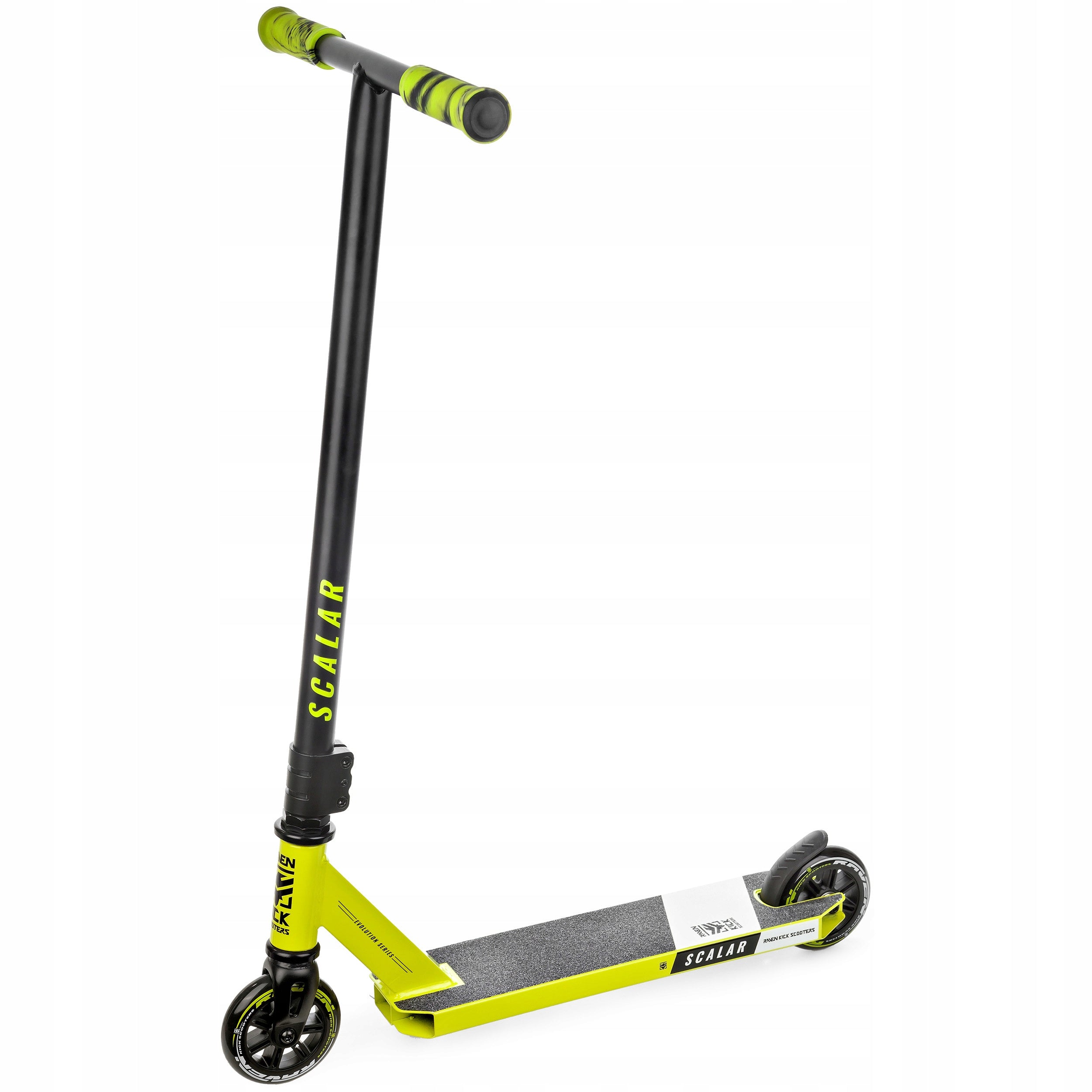 Stunt Scooter RAVEN Evolution Scalar Lime 100mm Brand Raven