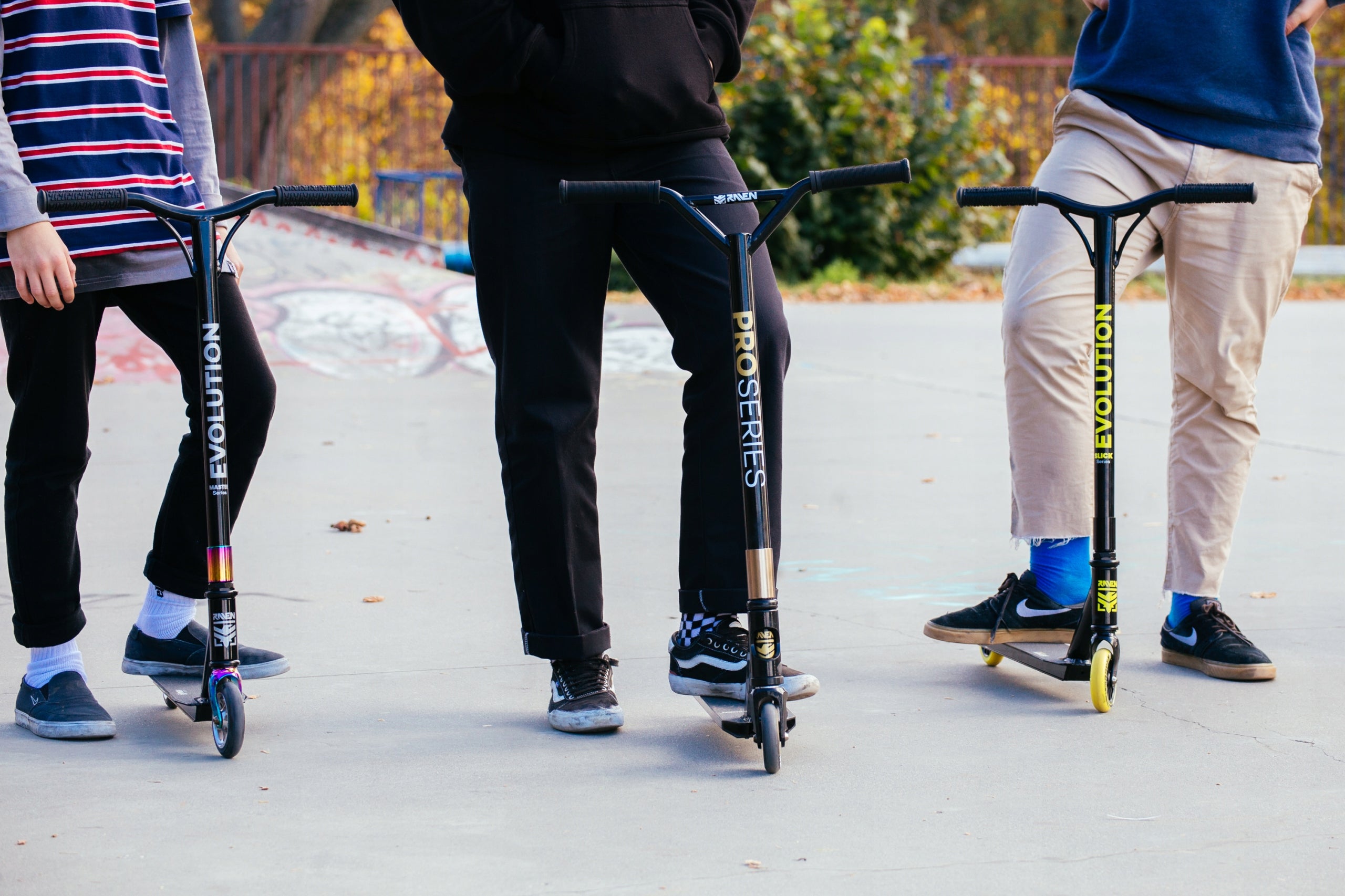 Stunt Scooter RAVEN Evolution Scalar Mint 100mm Maximum user weight 100 kg