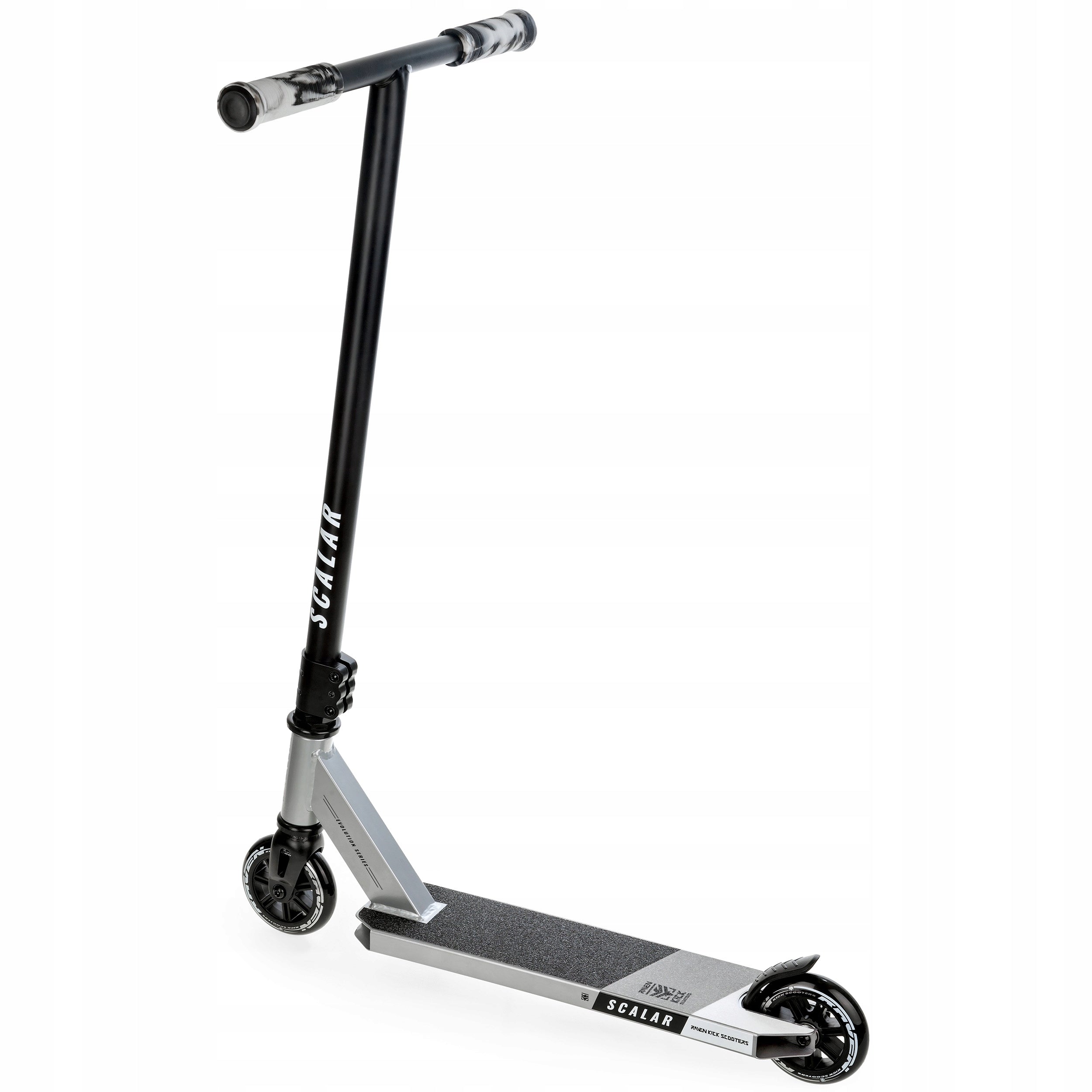 Stunt Scooter RAVEN Evolution Scalar Silver 100mm Brand Raven