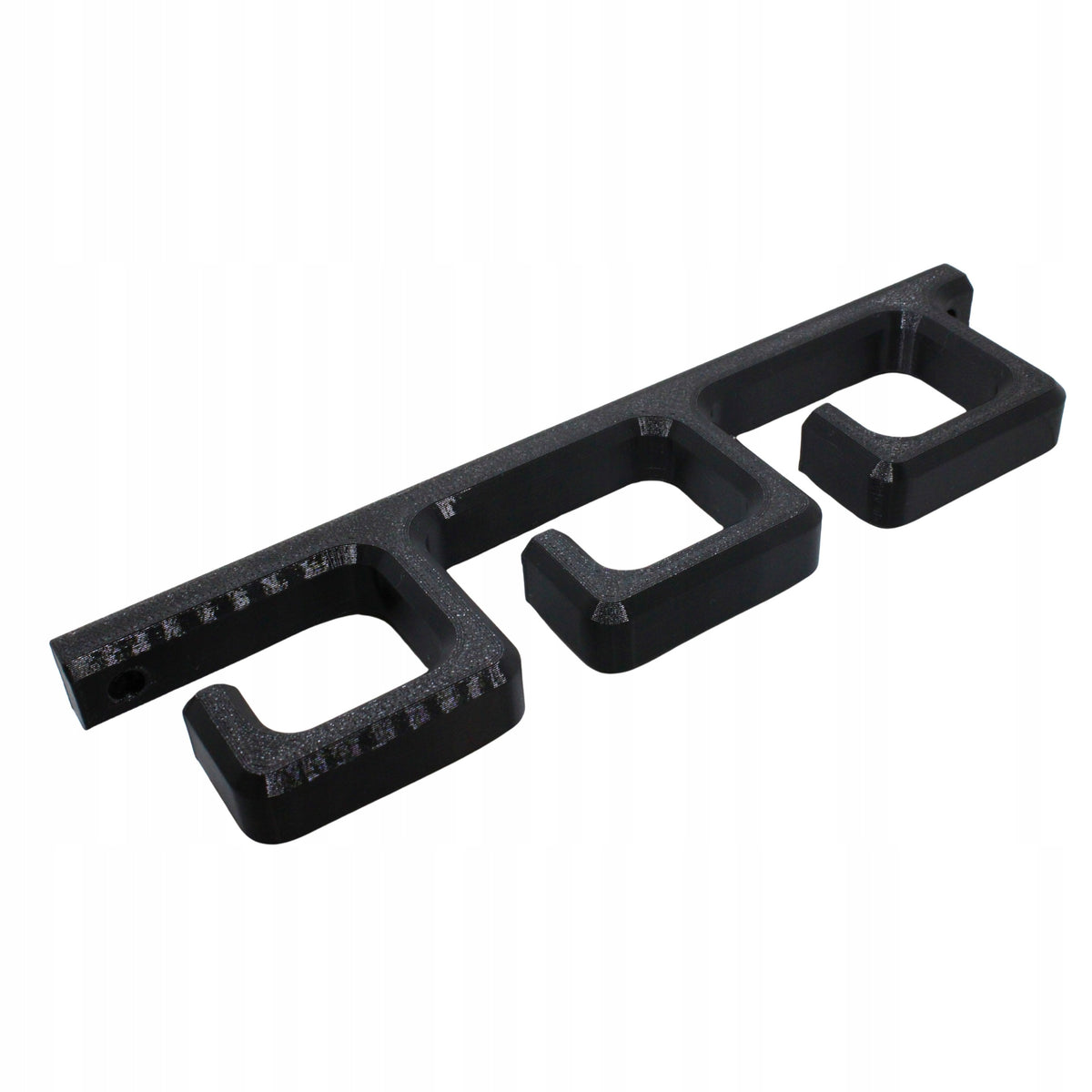 Sturdy Rod Wall Mount for Garage Room 3 Sticks Easy Installation Black Packaging status original