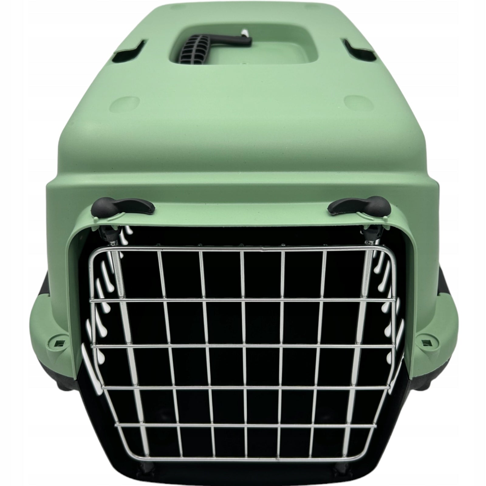Sturdy Transporter For Dog Cat Rabbit Gypsum L 58cm Metal SAGE ECO Color green