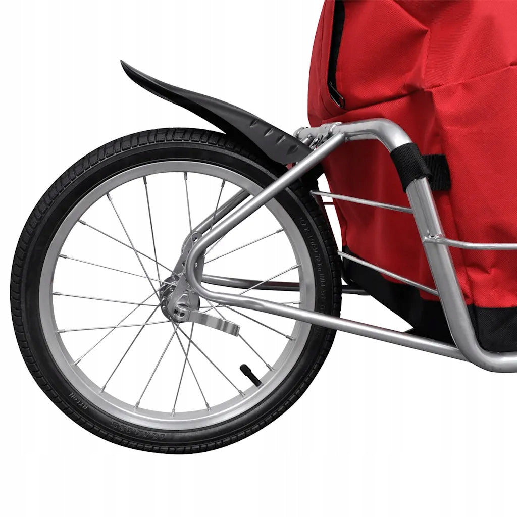 Sturdy bike trailer, with bag For for kids