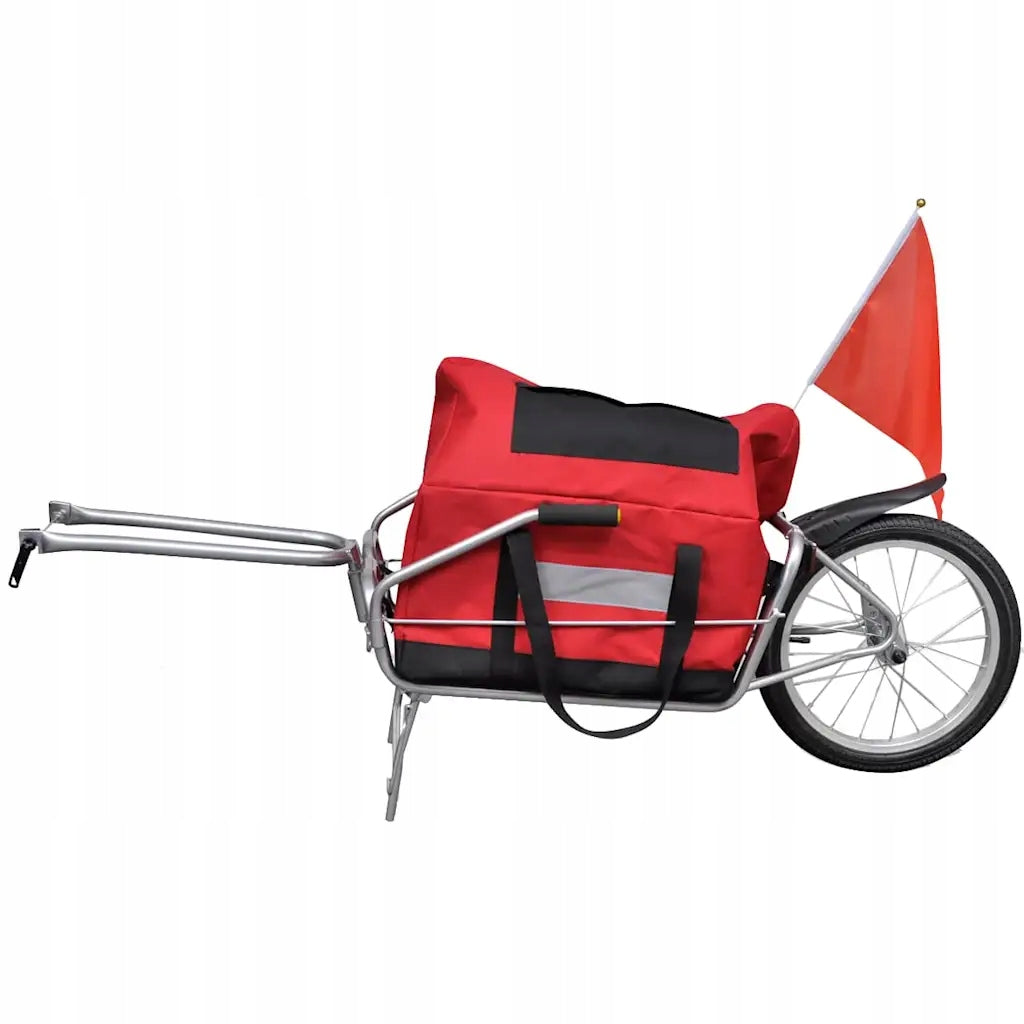 Sturdy bike trailer, with bag Number of seats 1