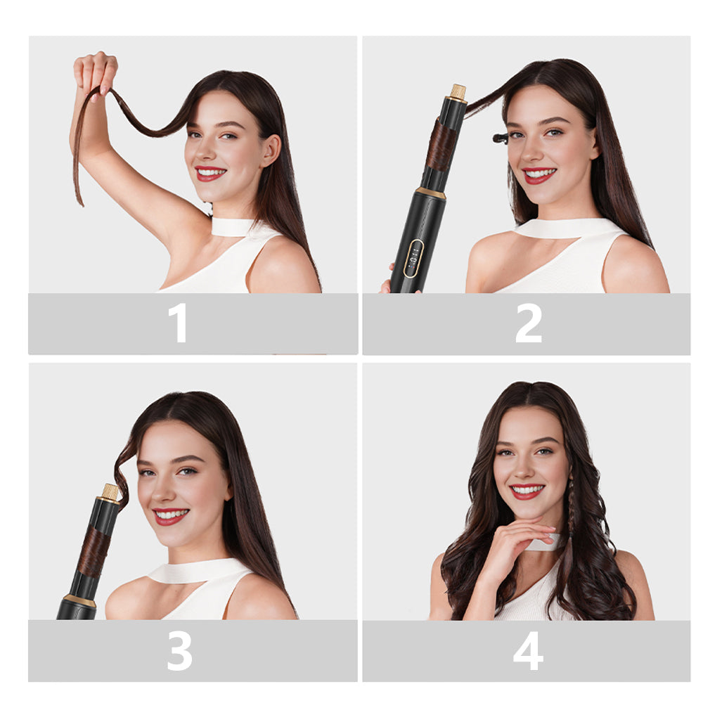 Styling brush 1000w ion lcd 3 temperature levels up to 105°c Brand Bedee