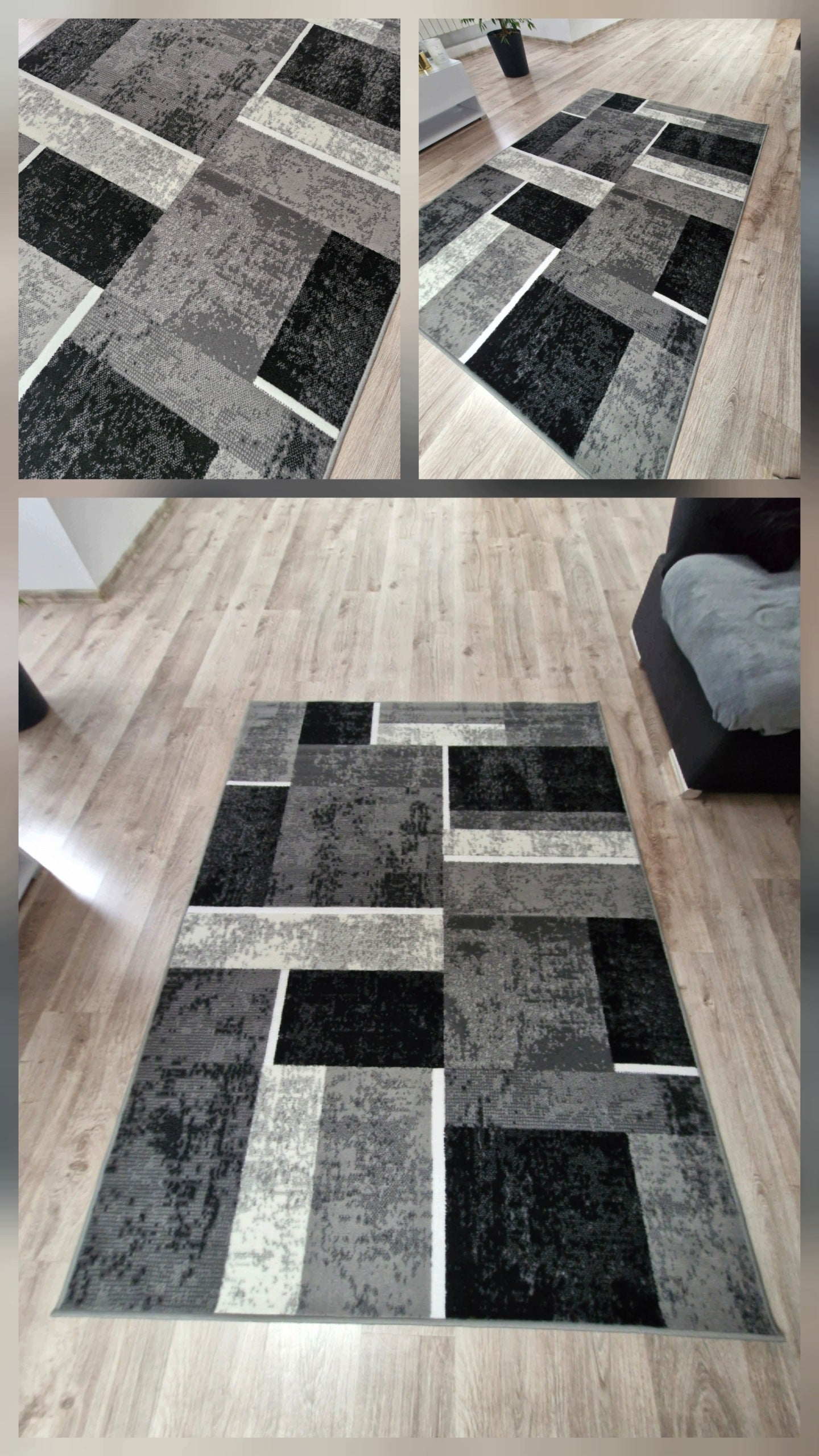 Stylish 3D WOVEN Carpet NEW IDEA 120X170 MIX OF DESIGNS