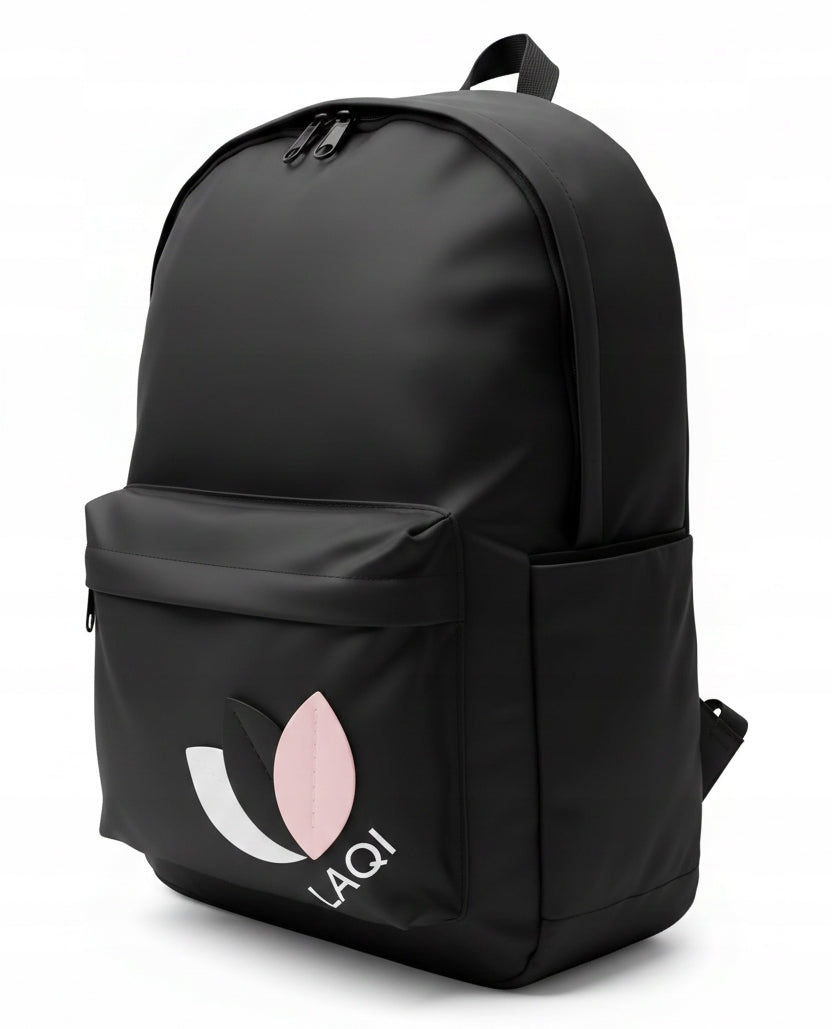 Stylish City School Backpack for Kids and Teens Black School