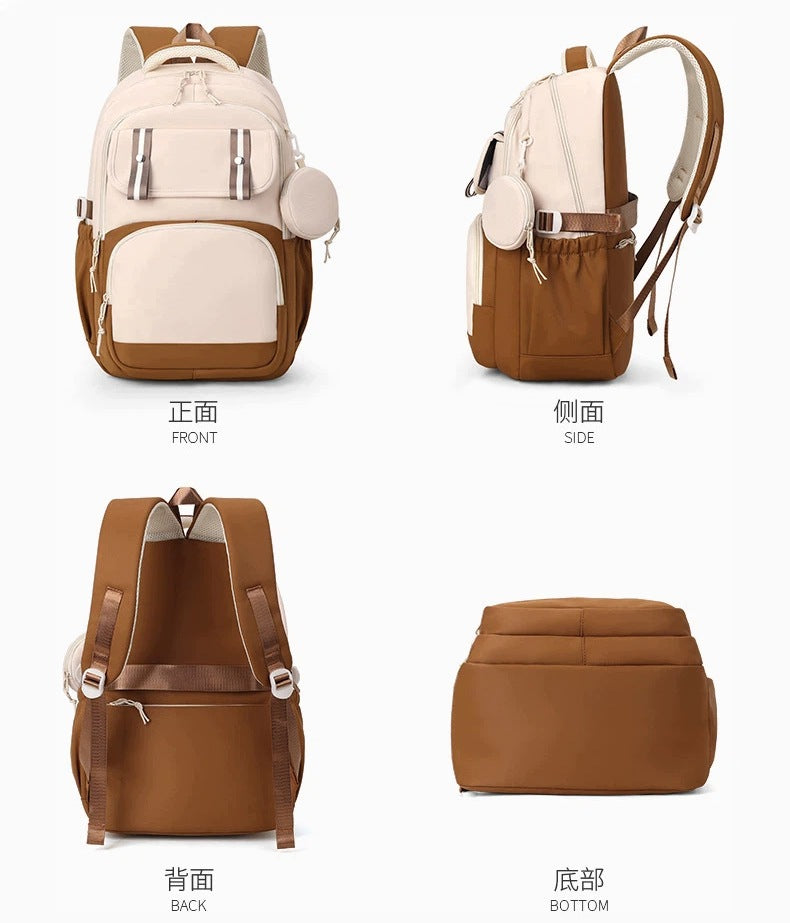 Stylish Kawaii Computer Backpack with Capybara, School Backpack for College, Brand no brand