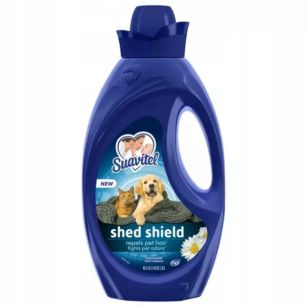 Suavitel Fabric Softener, Shed Shield, Fresh Scent, 1.36 L