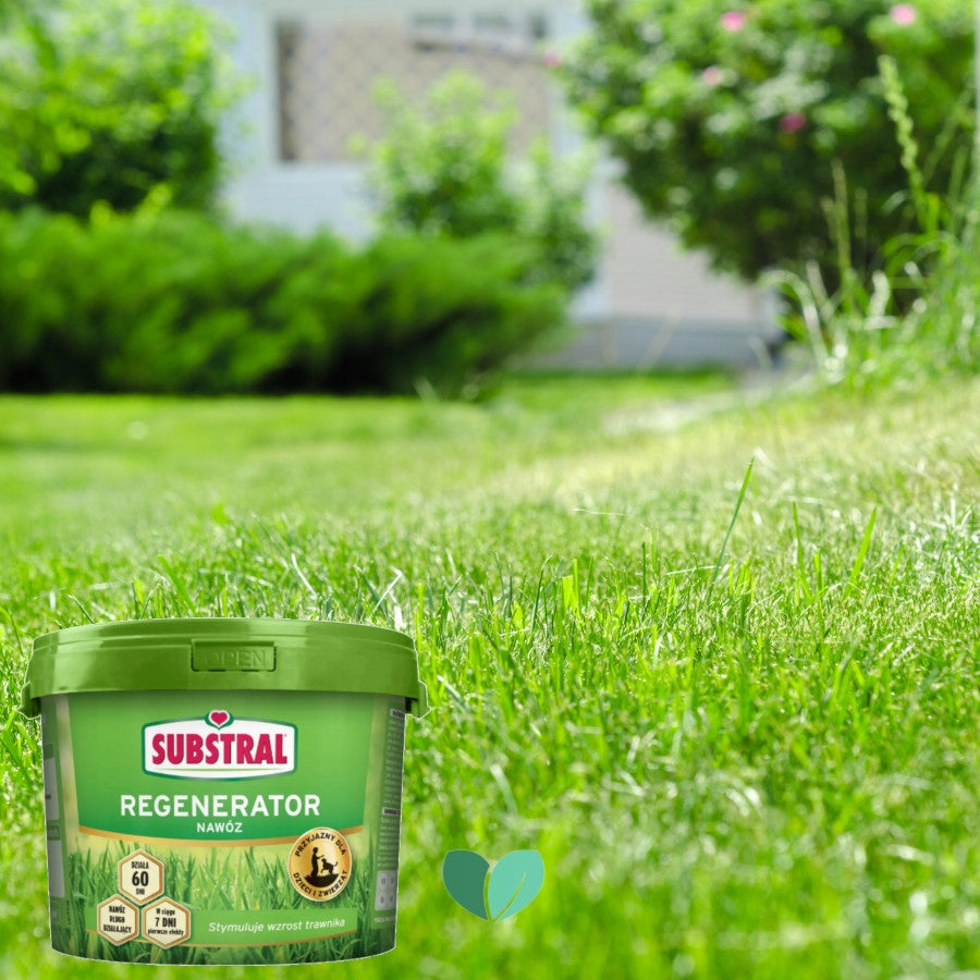 Substral Lawn Fertilizer Regenerator 5kg 60 days PREMIUM granules up to 500m² Manufacturer code 175916