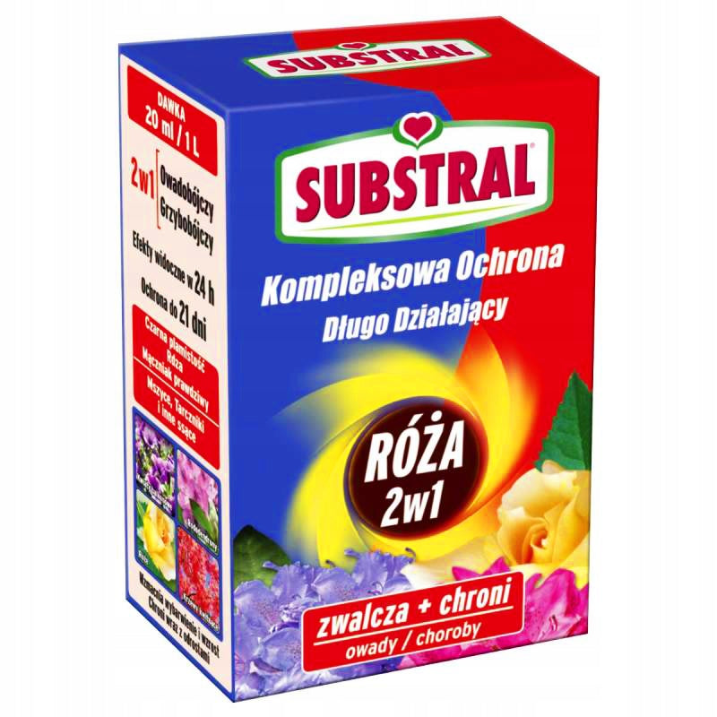 Substral ROSE 2in1 fights 100 ml Manufacturer code Róża 2w1