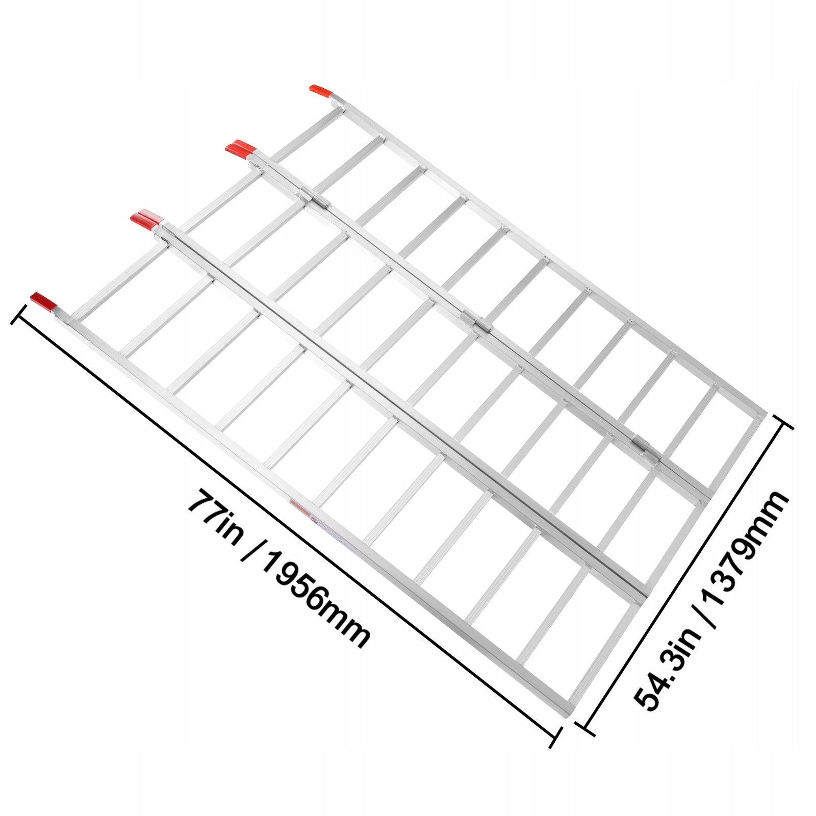 SucceBuy Aluminum Ramps Load Capacity 0,7T Triple Folding Easy to Use Brand SucceBuy