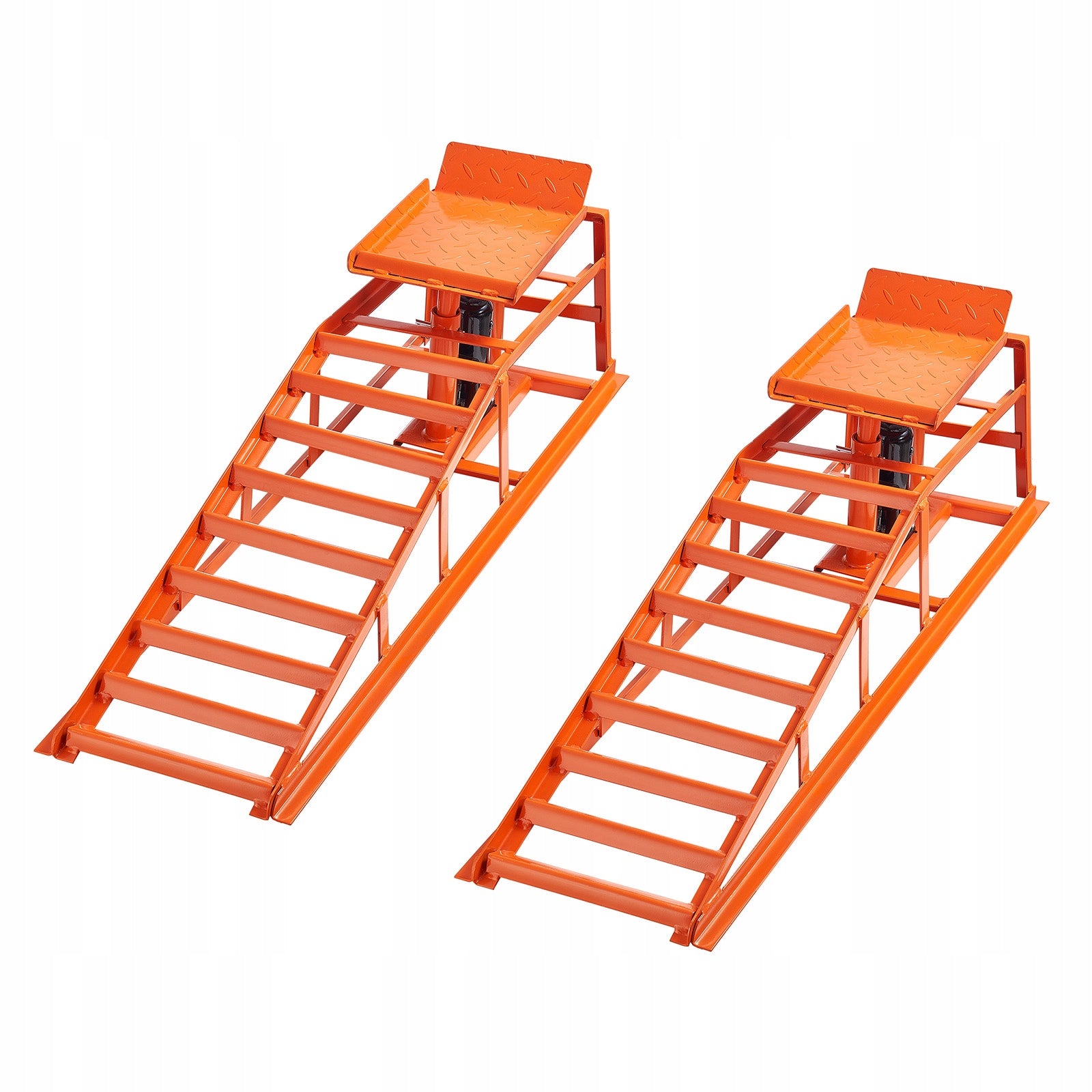 SucceBuy Car Ramps 2Pcs Load Capacity 2000KG Lifting Height 27-36CM