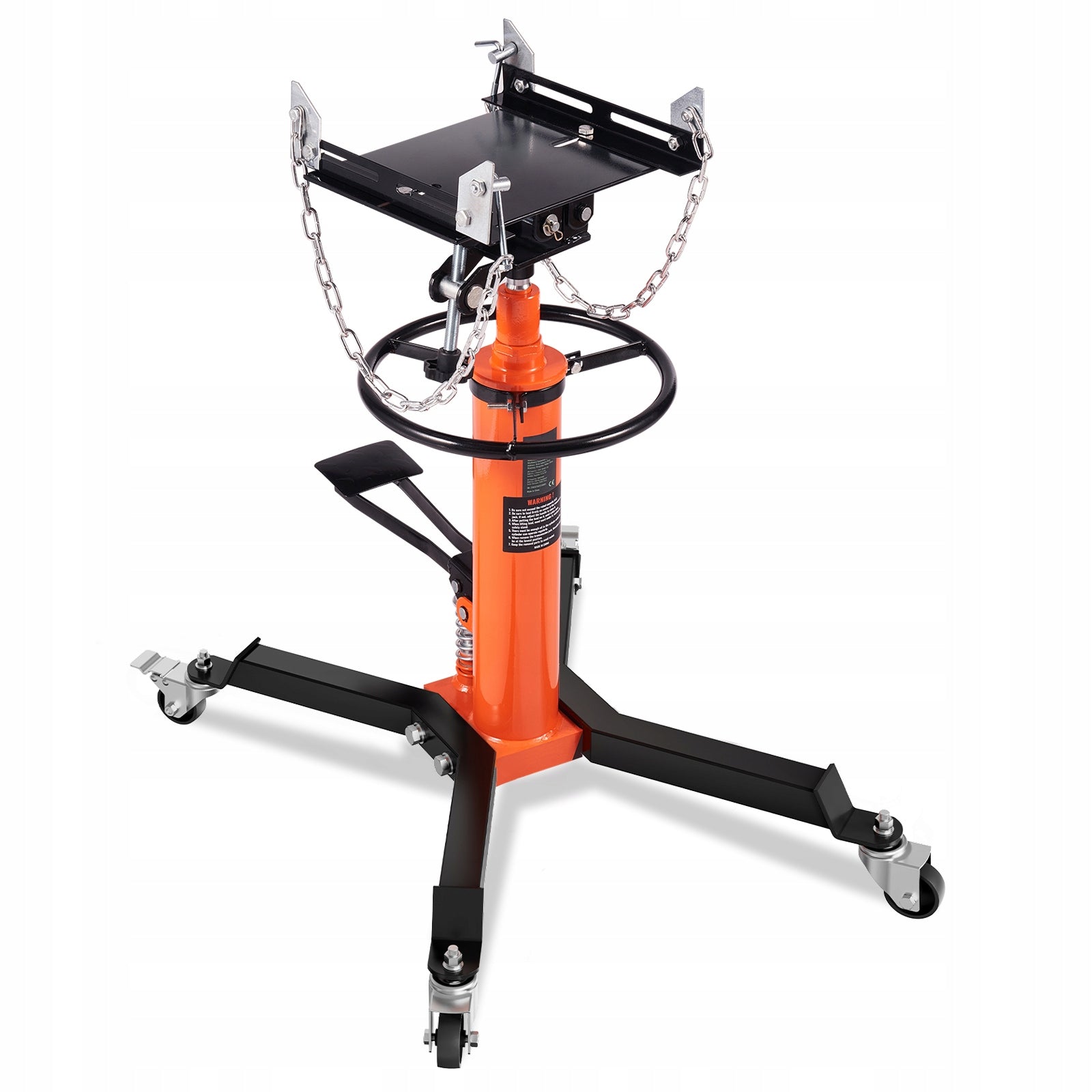 SucceBuy Gearbox Lift Load Capacity 600-753KG Mobile And Lockable Maximum lifting height 1740 mm