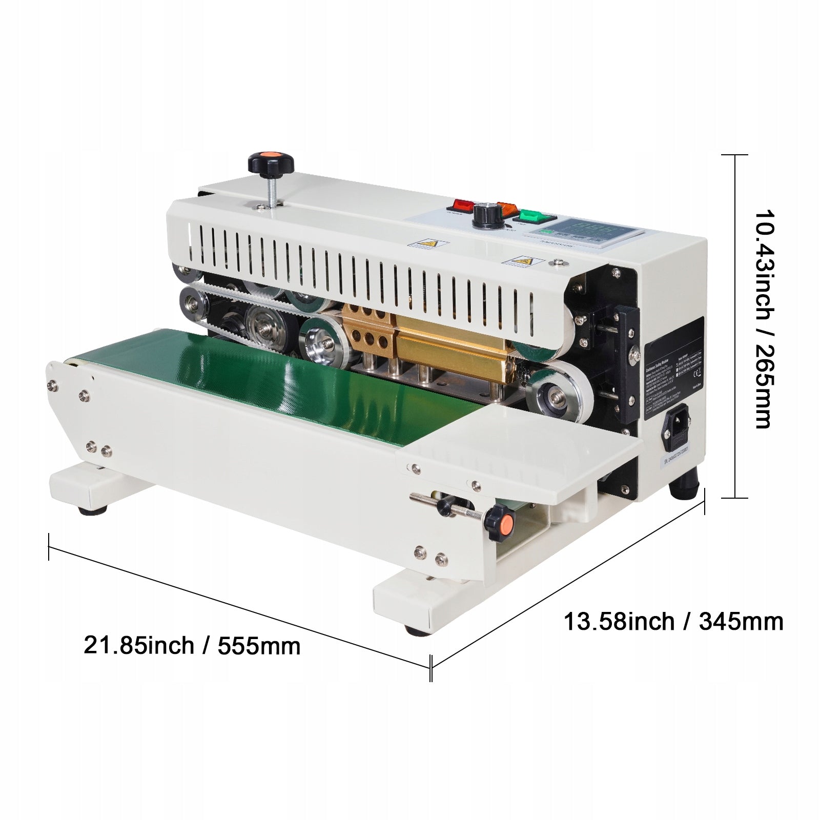 SucceBuy Horizontal Welding Machine 600W Continuous Machine Quick Sealing Brand SucceBuy