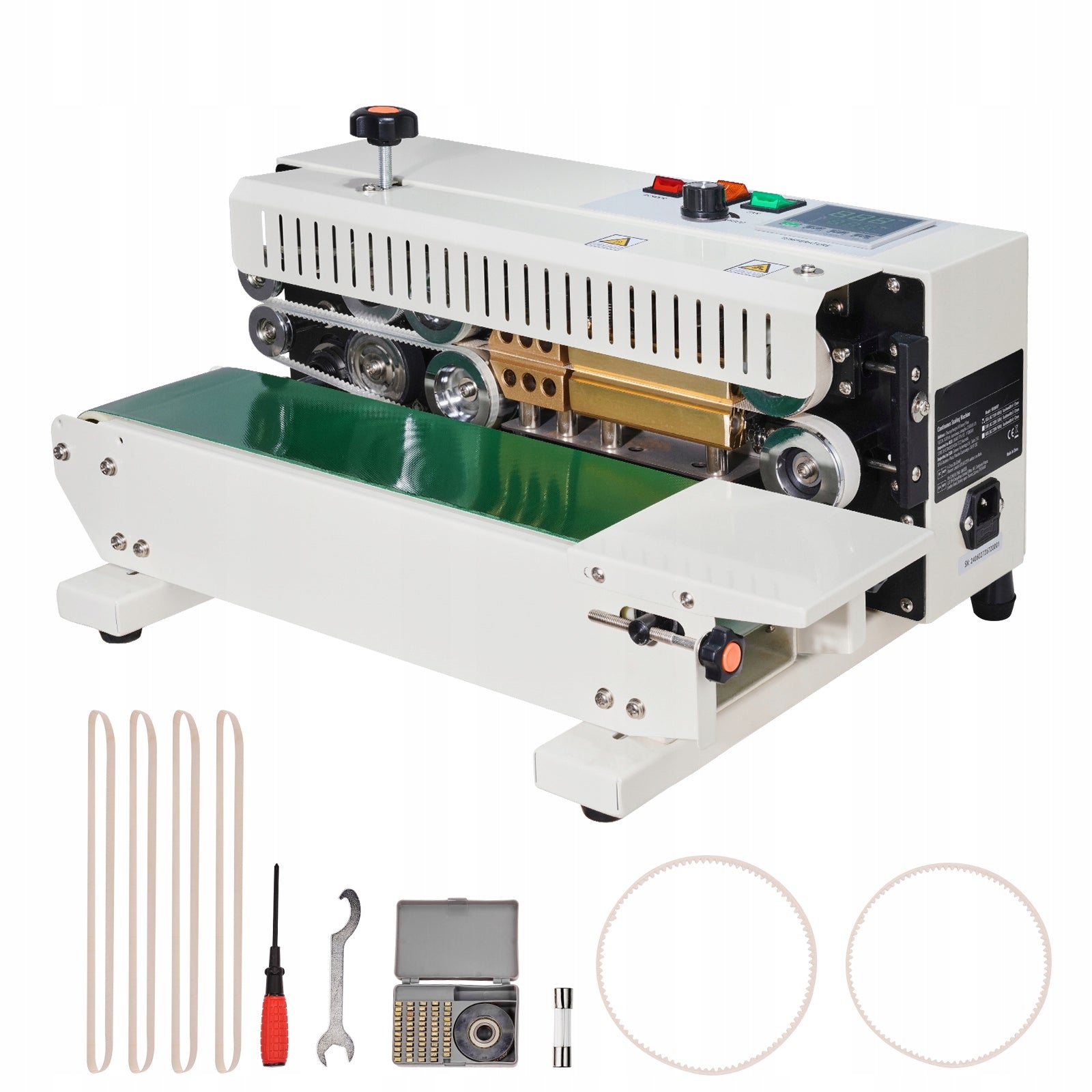 SucceBuy Horizontal Welding Machine 600W Continuous Machine Quick Sealing Model 900MLP