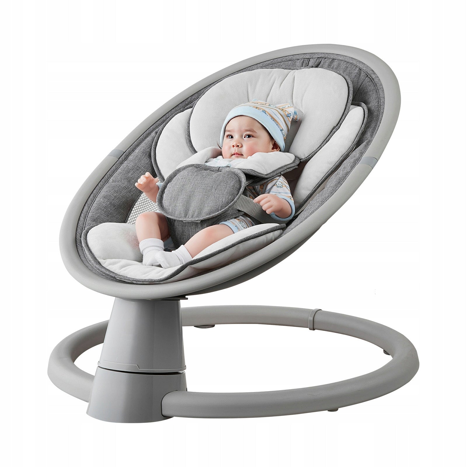 SucceBuy Infant Swing Remote Control And Bluetooth 5 Speeds Lifting Capacity 9KG