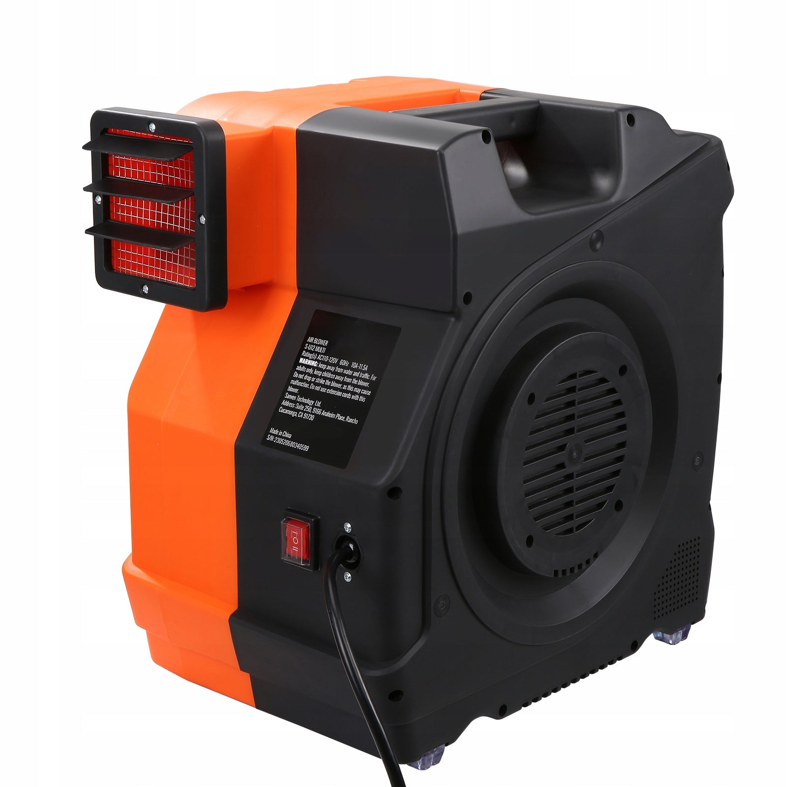 SucceBuy Inflatable Blower 3100 RPM 1100W 770 M³/H IP24 2 Gear Brand SucceBuy