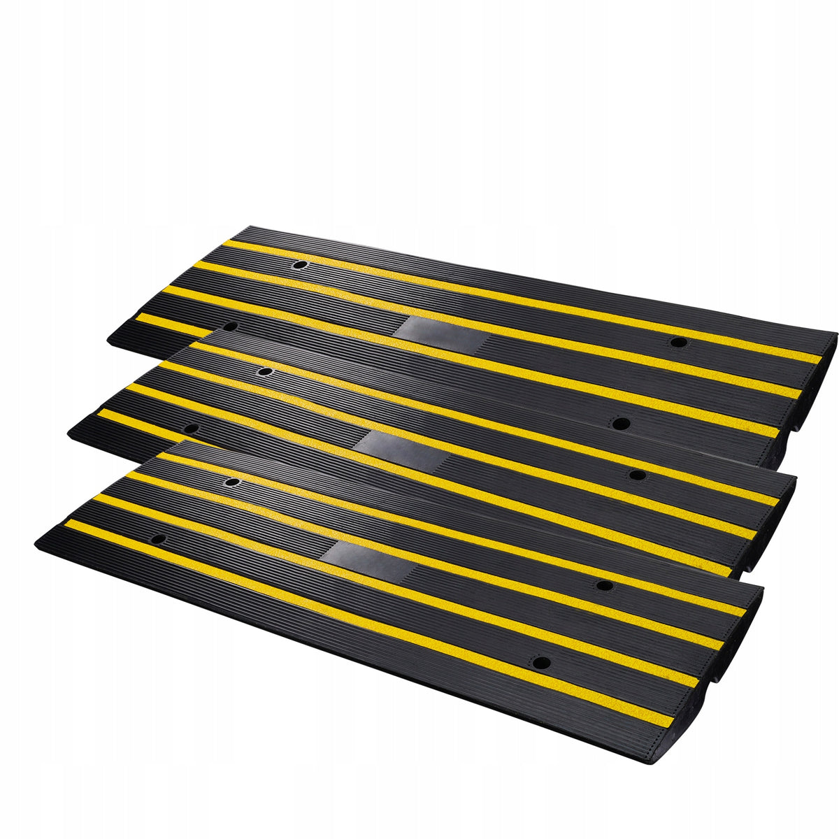 SucceBuy Threshold Ramp 3Pcs 122x40.5x6.5CM Load Capacity 15T Curb Ramp EAN (GTIN) 8721334064316