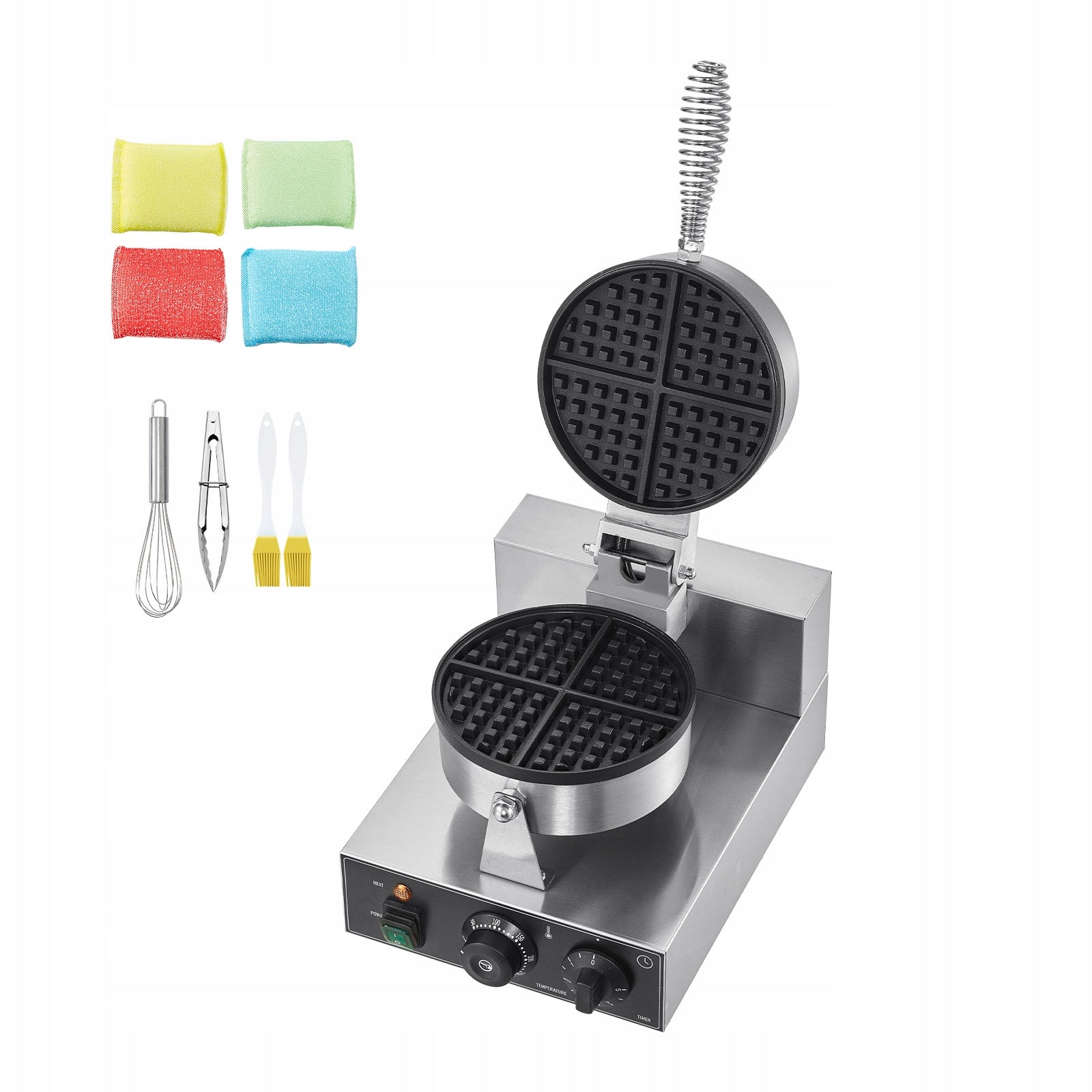 SucceBuy Waffle Iron 1230W 25x46,5x28CM Row Individual 1P Stainless Steel Manufacturer code SYBLSHFBJD