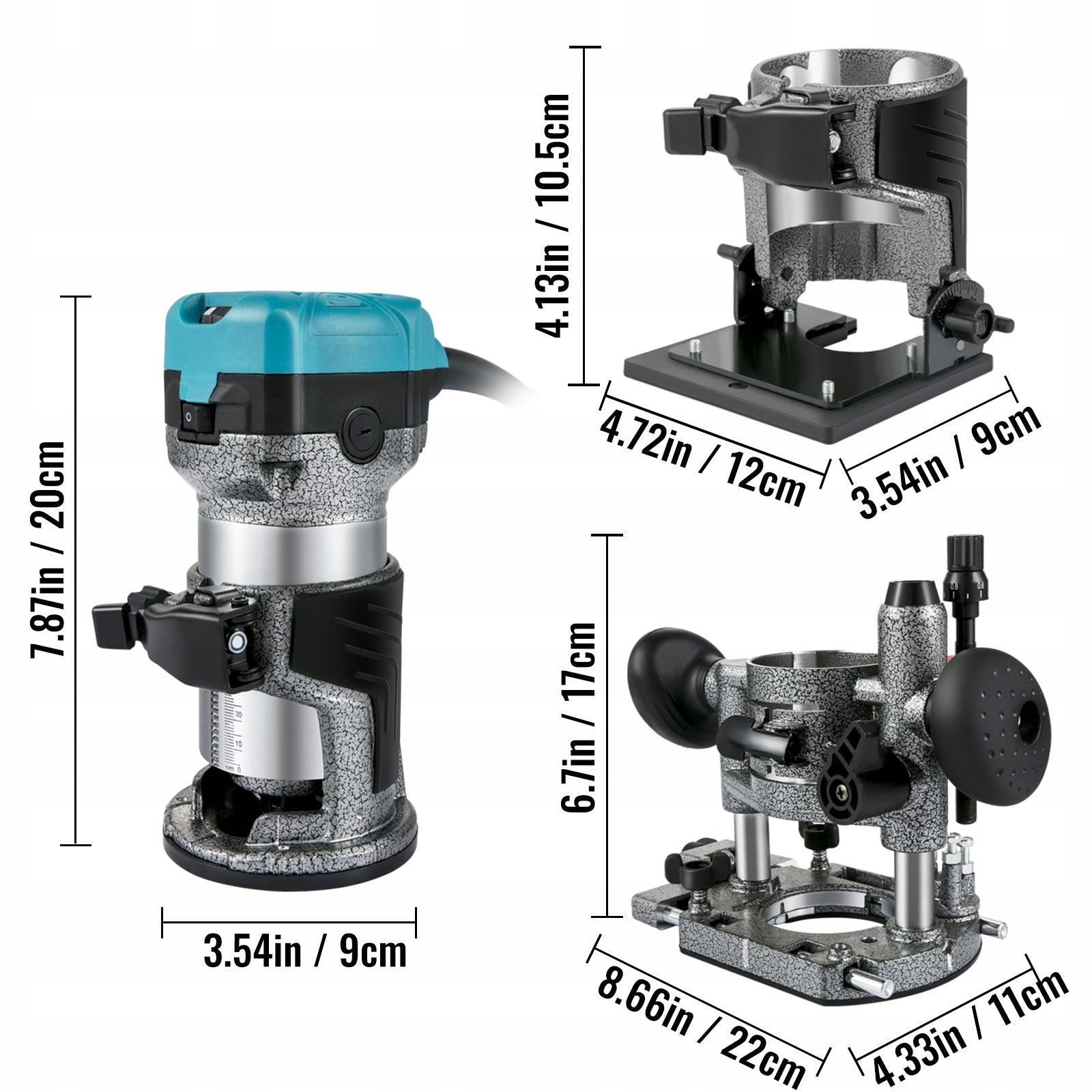 SucceBuy Wood Spindle Milling Machine 710W 220V Aluminum Alloy Manufacturer code KCJJQRSD32
