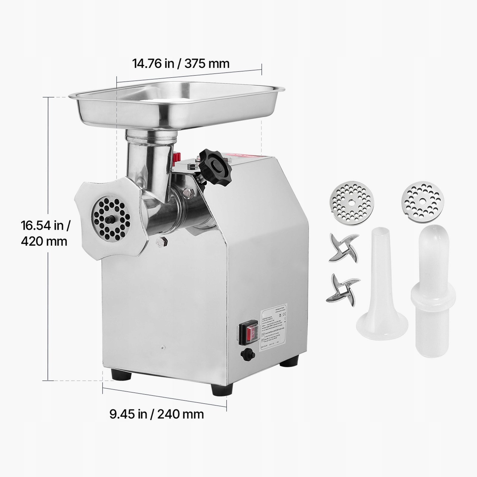SucceBuyMilling Machine 850WIron Aluminum For Kitchen 5,5Pound/Minute EAN (GTIN) 8721334446686