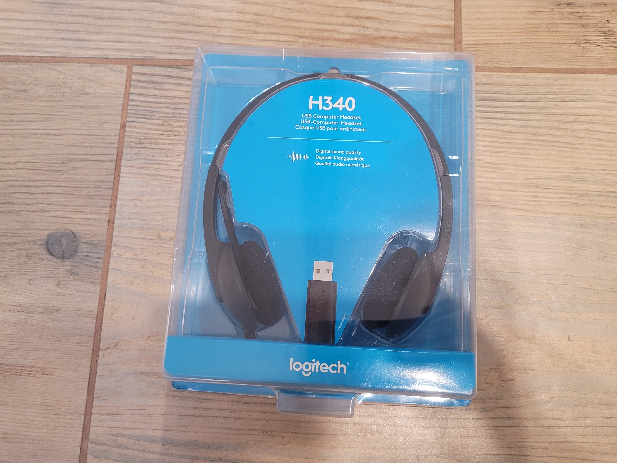 Słuchawki Z Mikrofonem Logitech H340 USB BLACK 20Hz-20kHz NOWE