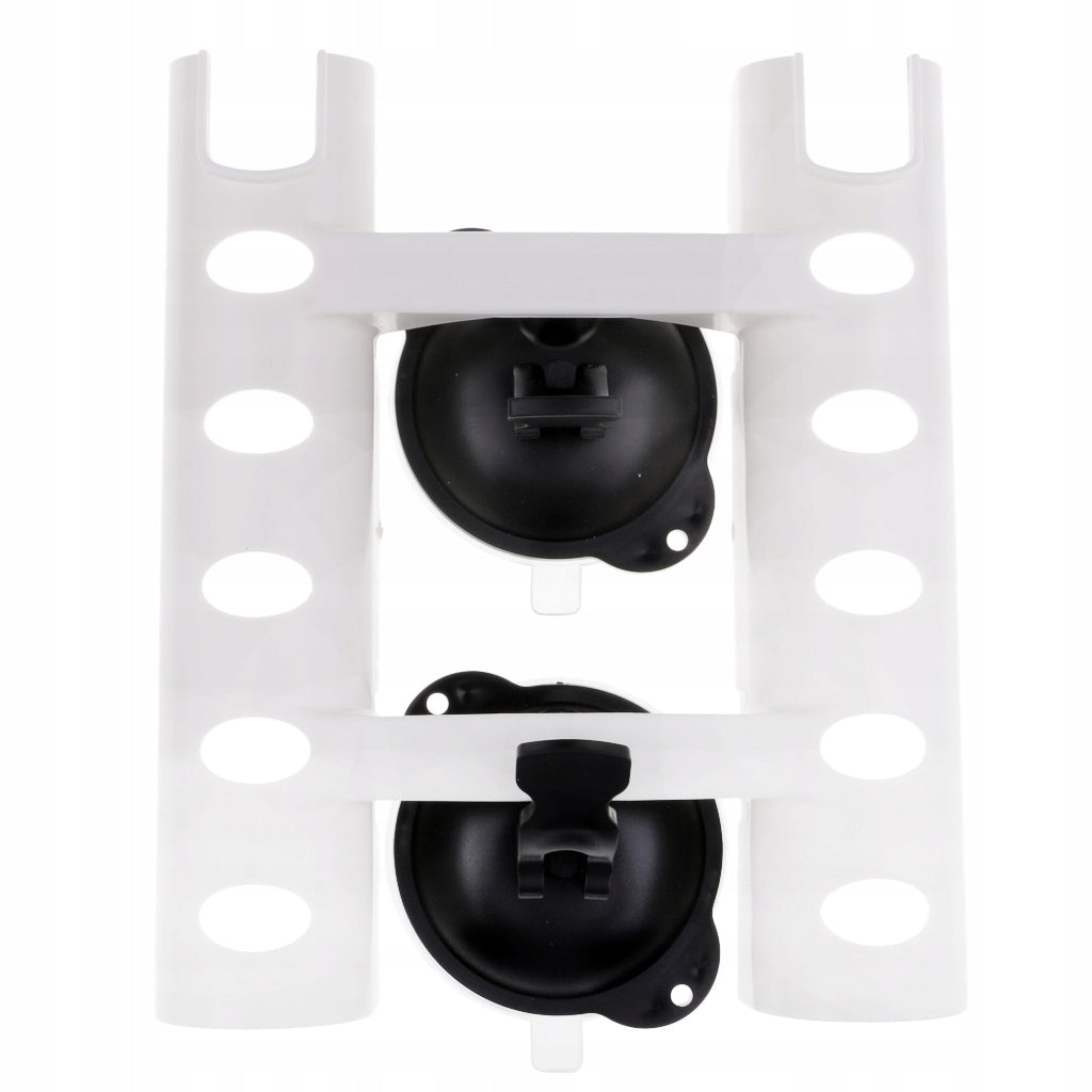 Suction Cup Fishing Rod Holder Boat Marine Tube Rod Rack 2 Tube Holder