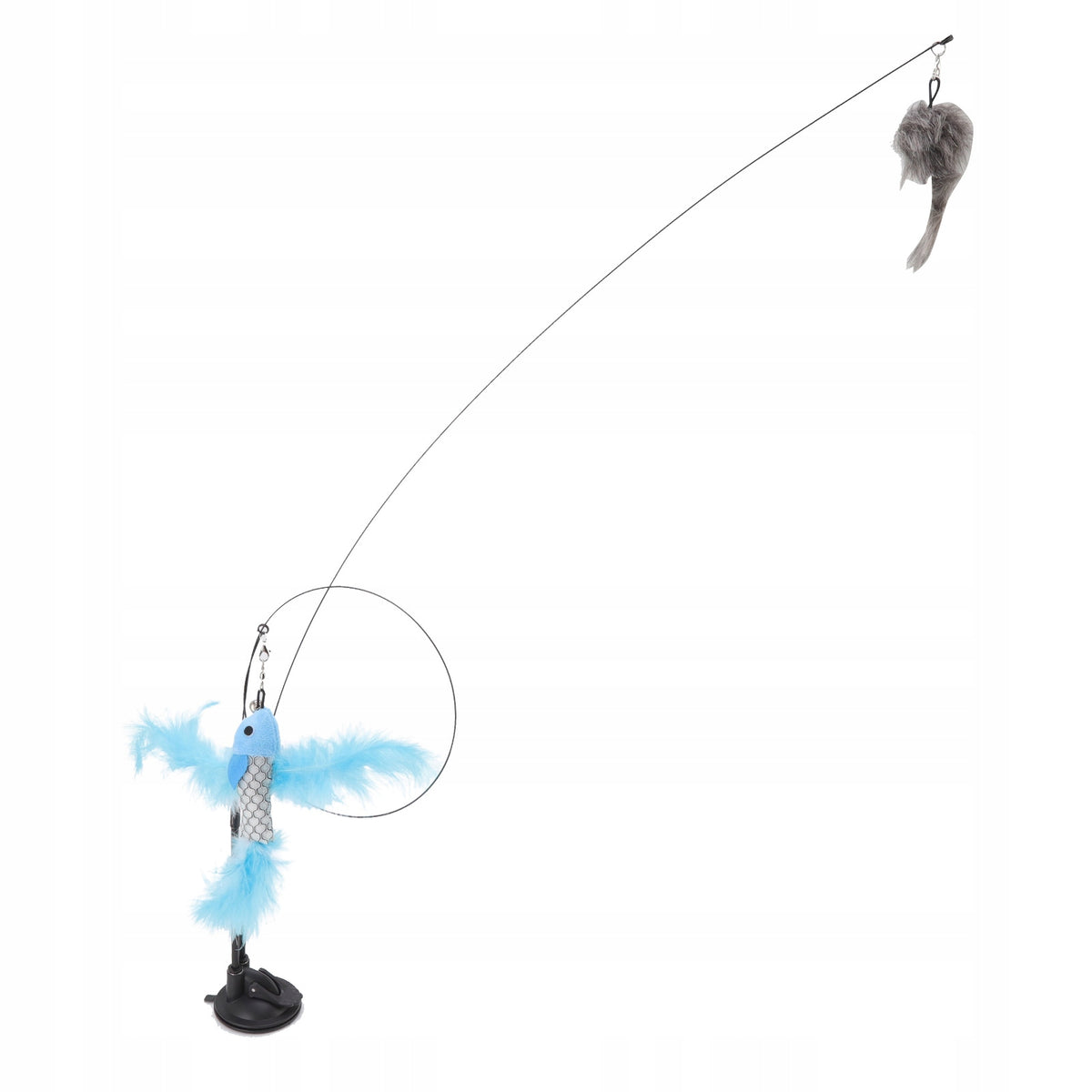 Suction Cup Wand with Cat Feather Double Manufacturer code 5cc1e7cb-f9e4