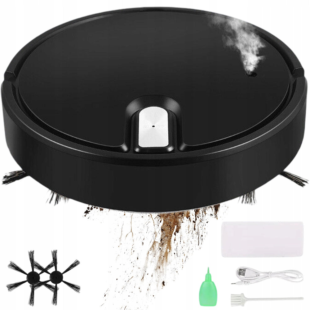 Suction Robot Powerful Quiet Self-Charging Floor Cleaning 75dB