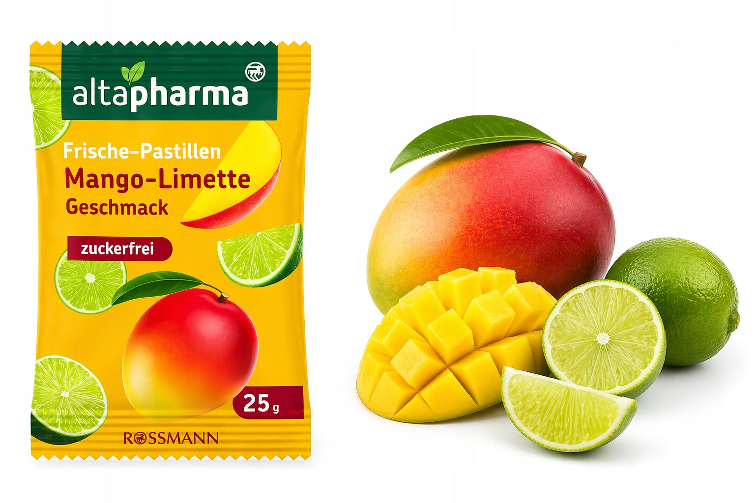 Sugar Free Mango Lime Lozenges Gluten Free Lactose Free Lozenges