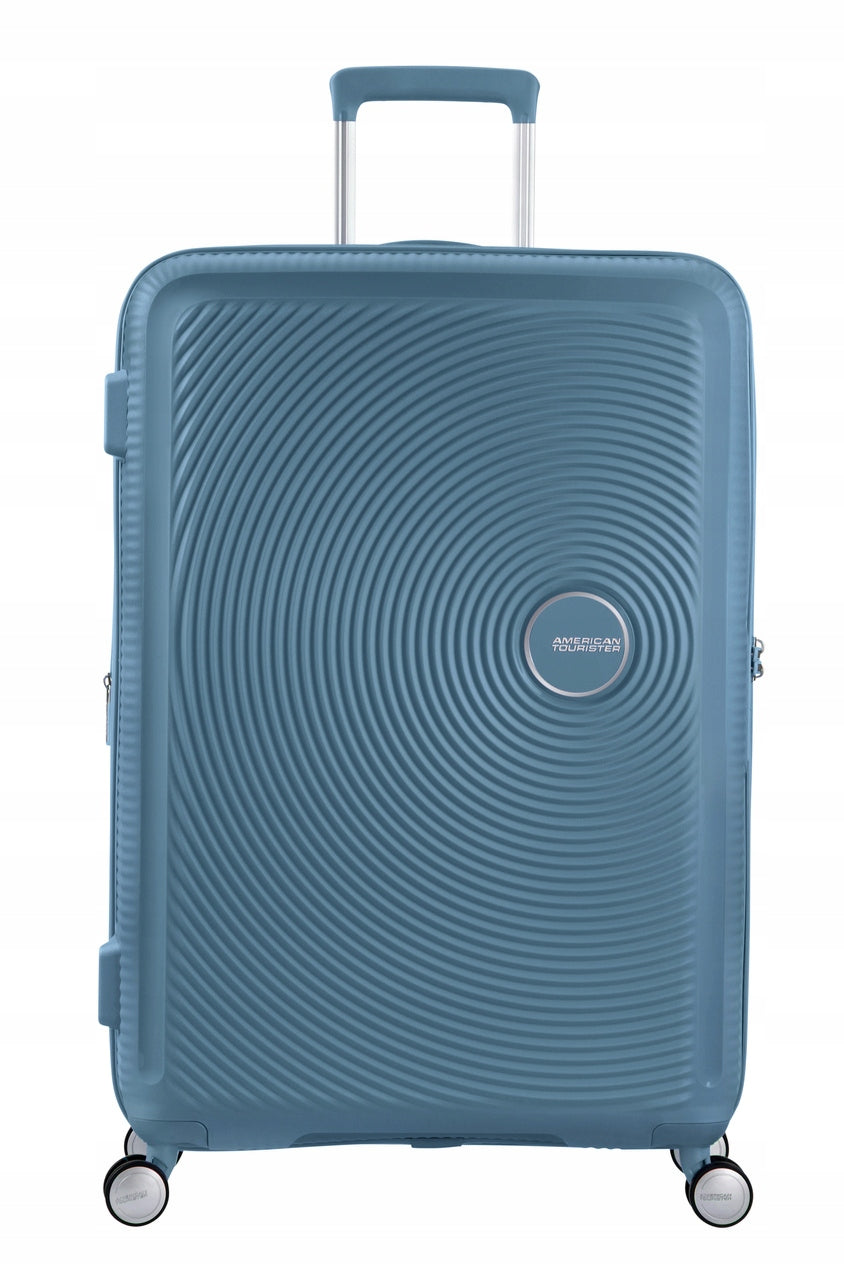 Suitcase American Tourister Soundbox 77cm enlarged blue Brand American Tourister