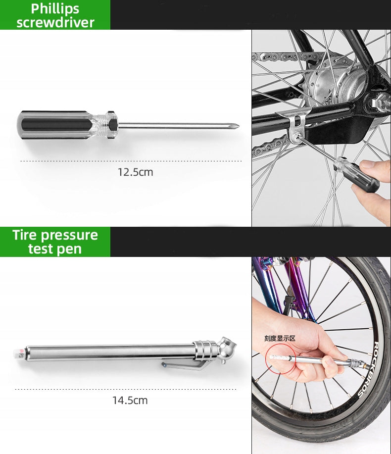 Suitcase ROCKBROS set of bicycle tools 44 el. For multifunctional