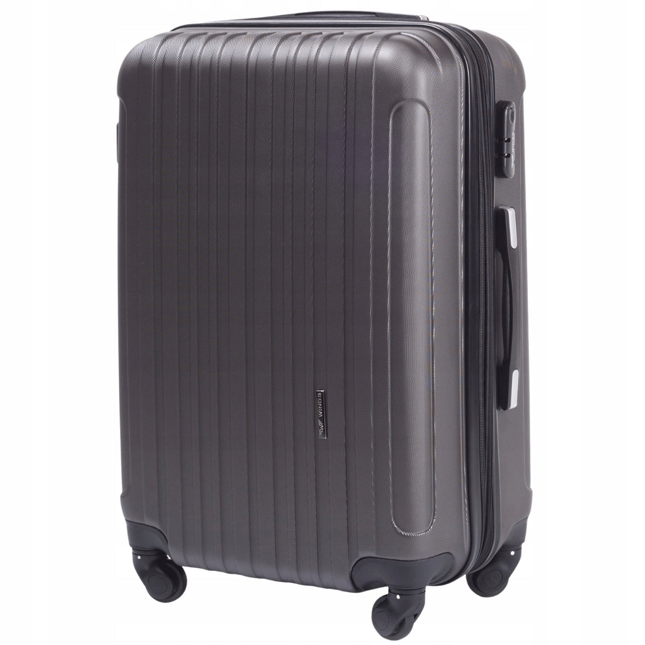 Suitcase WINGS luggage medium 24 hard ABS+ on wheels hard resistant