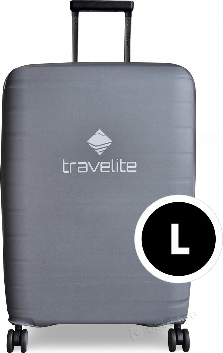 Suitcase cover Travelite grey- size L