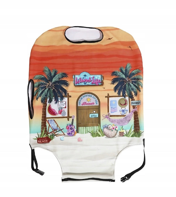 Suitcase cover print Nicole Lee