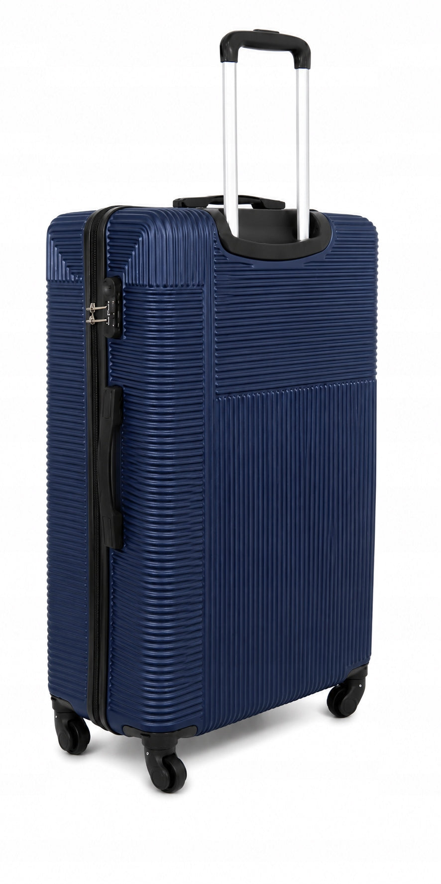 Suitcase set 4in1 Gravitt 8052 ABS large medium small trunk luggage 4 wheels Model 8052/d.blue/4in1